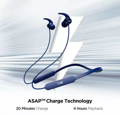 boAt Rockerz with Fast Charging Bluetooth Headset boAt Rockerz with Fast Charging Bluetooth Headset
